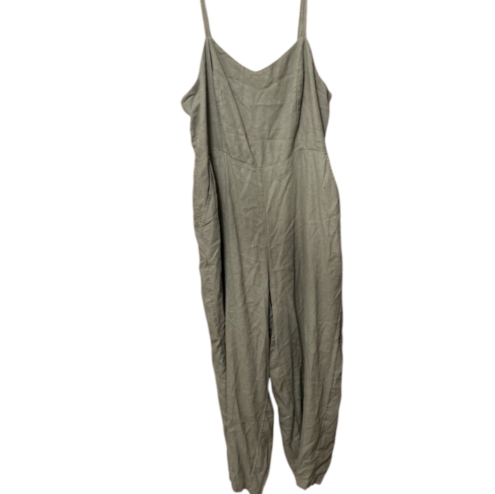 Old Navy olive green jumpsuit 2x